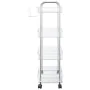Carro de almacenamiento 4 niveles transparente 37x28x95 cm von , Lastenstapler - Ref: Foro24-4012380, Preis: 37,61 €, Rabatt: %