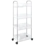 Carro de almacenamiento 4 niveles transparente 37x28x95 cm von , Lastenstapler - Ref: Foro24-4012380, Preis: 37,61 €, Rabatt: %