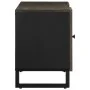 Mueble de TV madera maciza de mango negro 105x33x46 cm von , CD- und DVD-Speicher - Ref: Foro24-4017684, Preis: 101,69 €, Rab...