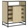 Cajonera de madera contrachapada roble sonoma 70x41x83,5 cm de , Cajoneras - Ref: Foro24-849090, Precio: 124,64 €, Descuento: %
