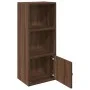 Estantería de madera de ingeniería marrón roble 31x24x77 cm de , Librerías y estanterías - Ref: Foro24-860334, Precio: 40,72 ...