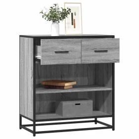 Aparador madera ingeniería gris sonoma 68x35x76 cm by , Sideboards - Ref: Foro24-848987, Price: 101,43 €, Discount: %