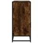 Aparador madera contrachapada color roble ahumado 100x35x76 cm by , Sideboards - Ref: Foro24-849031, Price: 115,16 €, Discoun...