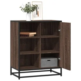 Aparador de madera de ingeniería roble marrón 62x35x76 cm de , Aparadores - Ref: Foro24-848998, Precio: 98,42 €, Descuento: %