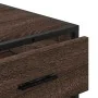 Cómoda de madera contrachapada roble marrón 70x41x56 cm de , Cajoneras - Ref: Foro24-849078, Precio: 91,52 €, Descuento: %