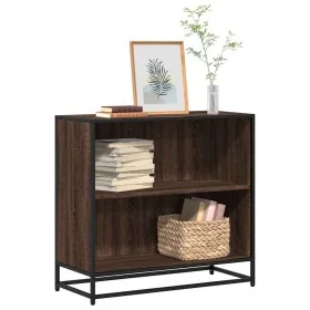 Armario de madera de ingeniería roble oscuro 80,5x35x76 cm de , Librerías y estanterías - Ref: Foro24-849108, Precio: 90,18 €...
