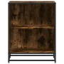Estantería madera ingeniería color roble ahumado 60x35x76 cm de , Librerías y estanterías - Ref: Foro24-849101, Precio: 71,51...