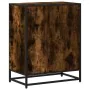 Estantería madera ingeniería color roble ahumado 60x35x76 cm de , Librerías y estanterías - Ref: Foro24-849101, Precio: 71,51...