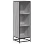 Estantería madera de ingeniería gris Sonoma 33,5x33x107,5 cm de , Librerías y estanterías - Ref: Foro24-849157, Precio: 75,41...
