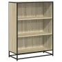 Estantería madera ingeniería color roble 80,5x35x107,5 cm de , Librerías y estanterías - Ref: Foro24-849120, Precio: 104,44 €...