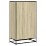 Estantería madera contrachapada color roble 60x35x107,5 cm de , Librerías y estanterías - Ref: Foro24-849115, Precio: 90,52 €...