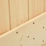 Puerta corredera con herrajes madera maciza de pino 100x210 cm de , Puertas - Ref: Foro24-3332639, Precio: 256,14 €, Descuent...