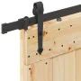 Puerta corredera con herrajes madera maciza de pino 70x210 cm de , Puertas - Ref: Foro24-3332742, Precio: 181,86 €, Descuento: %