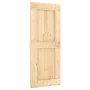 Puerta corredera con herrajes madera maciza de pino 85x210 cm de , Puertas - Ref: Foro24-3332702, Precio: 197,42 €, Descuento: %