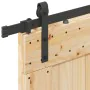 Puerta corredera con herrajes madera maciza de pino 85x210 cm de , Puertas - Ref: Foro24-3332702, Precio: 197,42 €, Descuento: %