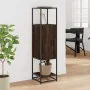 Aparador alto madera ingeniería marrón roble 35,5x35x139cm de , Aparadores - Ref: Foro24-849038, Precio: 86,58 €, Descuento: %