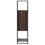 Aparador alto madera ingeniería marrón roble 35,5x35x139cm de , Aparadores - Ref: Foro24-849038, Precio: 86,58 €, Descuento: %