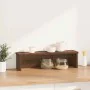 Estantería de cocina apilable roble marrón 50x15x16 cm de , Contenedores para utensilios de cocina - Ref: Foro24-860493, Prec...