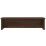 Estantería de cocina apilable roble marrón 50x15x16 cm de , Contenedores para utensilios de cocina - Ref: Foro24-860493, Prec...