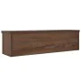 Estantería de cocina apilable roble marrón 50x15x16 cm de , Contenedores para utensilios de cocina - Ref: Foro24-860493, Prec...