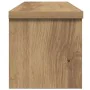 Estantes de cocina apilables 2 uds roble artesanal 50x15x16 cm de , Contenedores para utensilios de cocina - Ref: Foro24-8604...