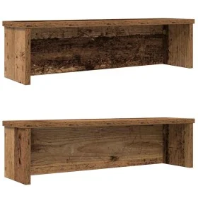 Estantes de cocina apilables 2 uds madera vieja 60x15x16 cm de , Contenedores para utensilios de cocina - Ref: Foro24-860514,...