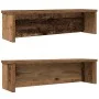 Estantes de cocina apilables 2 uds madera vieja 60x15x16 cm de , Contenedores para utensilios de cocina - Ref: Foro24-860514,...