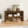 Estantes de cocina apilables 2 uds madera vieja 60x15x16 cm de , Contenedores para utensilios de cocina - Ref: Foro24-860514,...