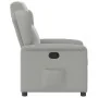 Sillón reclinable de tela gris nube by , Armchairs - Ref: Foro24-4015585, Price: 198,20 €, Discount: %