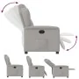 Sillón reclinable de tela gris nube by , Armchairs - Ref: Foro24-4015585, Price: 198,20 €, Discount: %