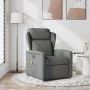 Sillón de masaje reclinable de tela gris oscuro by , Armchairs - Ref: Foro24-4015587, Price: 205,64 €, Discount: %