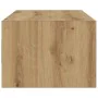 Mueble de TV con luces LED roble artisan 100X35,5x25 cm de , Muebles TV - Ref: Foro24-860246, Precio: 85,91 €, Descuento: %