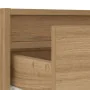 Mueble de TV con luces LED roble artisan 100X35,5x25 cm de , Muebles TV - Ref: Foro24-860246, Precio: 85,91 €, Descuento: %