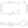 Patas de mesa de centro forma U 2uds acero negro 70x(42-43) cm de , Patas para mesas - Ref: Foro24-4013164, Precio: 64,54 €, ...