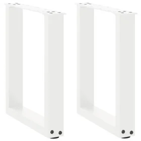 Patas de mesa de centro forma U 2uds acero blanco 38x(42-43) cm de , Patas para mesas - Ref: Foro24-4013153, Precio: 56,92 €,...