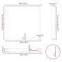 Patas para mesa centro forma U 3 uds acero negro 90x(72-73) cm by , Table legs - Ref: Foro24-4013208, Price: 129,16 €, Discou...