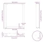 Patas para mesa centro forma U 3 uds blanco 70x(72-73) cm acero de , Patas para mesas - Ref: Foro24-4013201, Precio: 119,72 €...