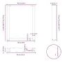 Patas mesa centro forma U 3uds acero natural 70x(72-73)cm acero de , Patas para mesas - Ref: Foro24-4013203, Precio: 115,28 €...