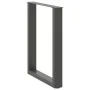 Patas mesa centro forma U 2uds acero natural 70x(72-73)cm acero de , Patas para mesas - Ref: Foro24-4013187, Precio: 82,47 €,...