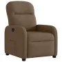 Sillón reclinable de tela marrón de , Sillones - Ref: Foro24-4015526, Precio: 178,27 €, Descuento: %