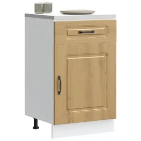 Mueble bajo de cocina Kalmar roble artesanal madera ingeniería de , Armarios de cocina - Ref: Foro24-853486, Precio: 104,47 €...