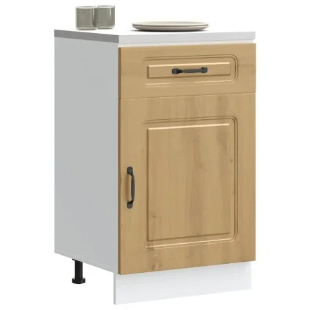 Mueble bajo de cocina Kalmar roble artesanal madera ingeniería de , Armarios de cocina - Ref: Foro24-853486, Precio: 104,47 €...