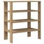 Zapatero artesanal de madera contrachapada 61x32x70 cm de , Zapateros y organizadores de calzado - Ref: Foro24-859850, Precio...