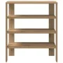 Zapatero artesanal de madera contrachapada 61x32x70 cm de , Zapateros y organizadores de calzado - Ref: Foro24-859850, Precio...