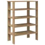 Zapatero artesanal de madera contrachapada 61x32x87,5 cm de , Zapateros y organizadores de calzado - Ref: Foro24-859859, Prec...