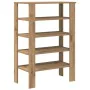 Zapatero artesanal de madera contrachapada 61x32x87,5 cm de , Zapateros y organizadores de calzado - Ref: Foro24-859859, Prec...