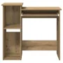 Escritorio estantes madera roble artisian 84x40x78 cm de , Escritorios - Ref: Foro24-860453, Precio: 75,17 €, Descuento: %