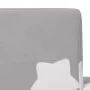 Sofá cama infantil felpa suave gris claro con estrellas de , Mobiliario para bebés y niños pequeños - Ref: Foro24-4104784, Pr...