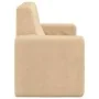 Sofá para niños de 2 plazas de felpa suave color crema de , Mobiliario para bebés y niños pequeños - Ref: Foro24-4104799, Pre...