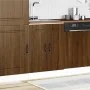 Mueble bajo para fregadero Kalmar roble marrón 60x46x81,5 cm de , Armarios de cocina - Ref: Foro24-853444, Precio: 79,42 €, D...